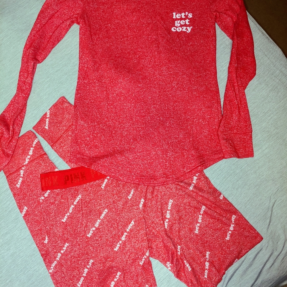 Pink cozy PJ's